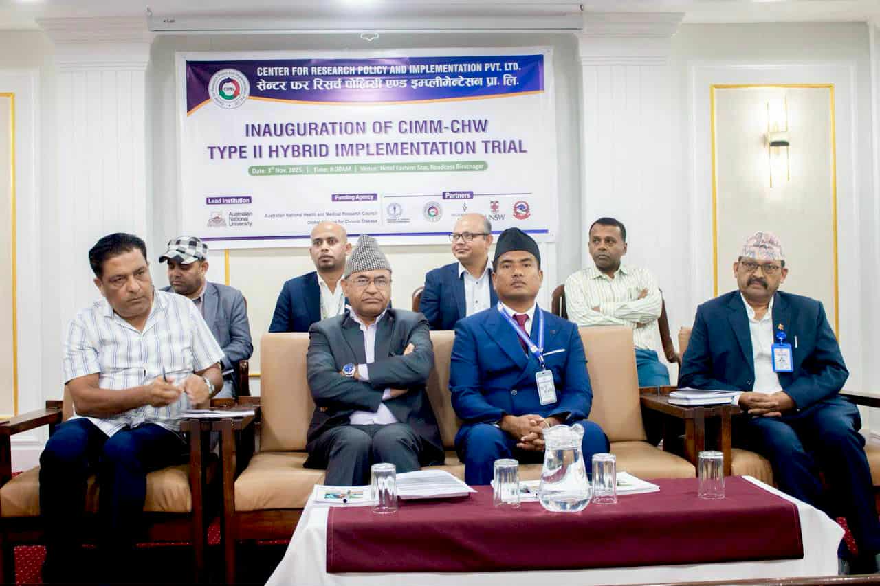 विराटनगरमा बहु दीर्घकालीन रोग सम्बन्धी कार्यशाला 
