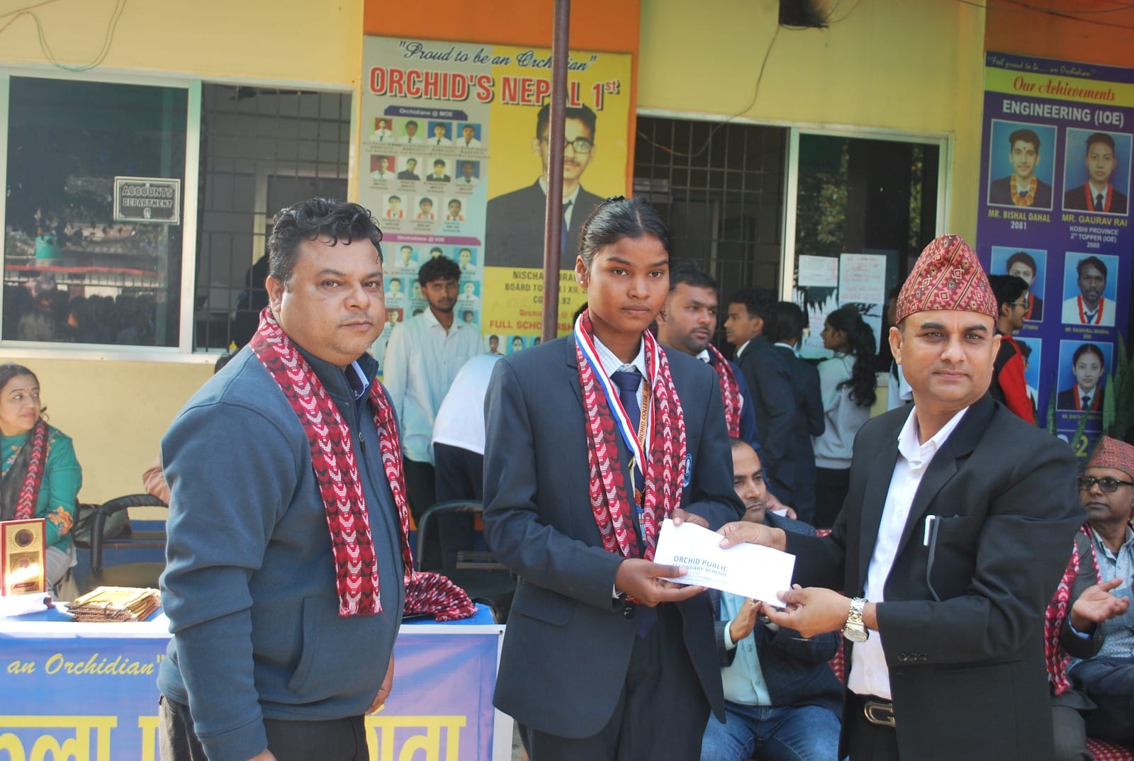 अर्किड कलेजको वक्तृत्वकला प्रतियोगितामा अनुष दाहाल प्रथम