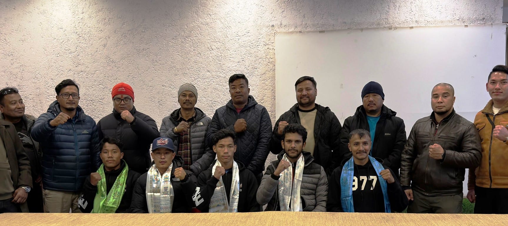 मुवाँथाईं टोली भारत प्रस्थान