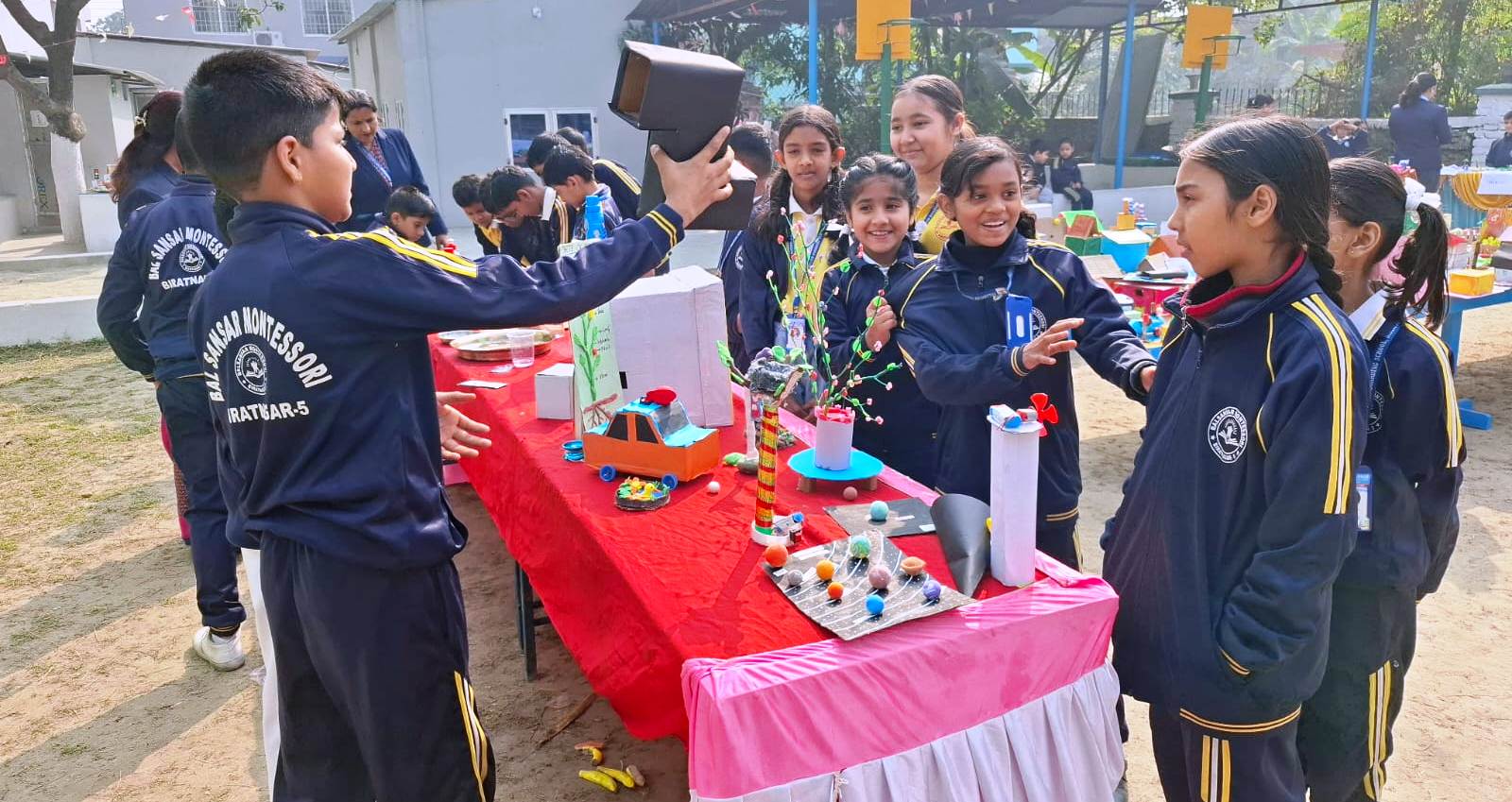 बाल संसारमा विज्ञान प्रदर्शनी