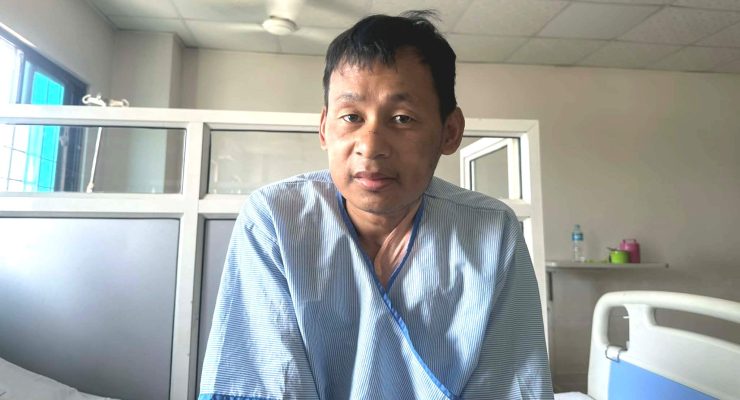 मस्तिष्कको ट्युमर हटाएपछि गंगाशेरले पाए ‘नयाँ जीवन’