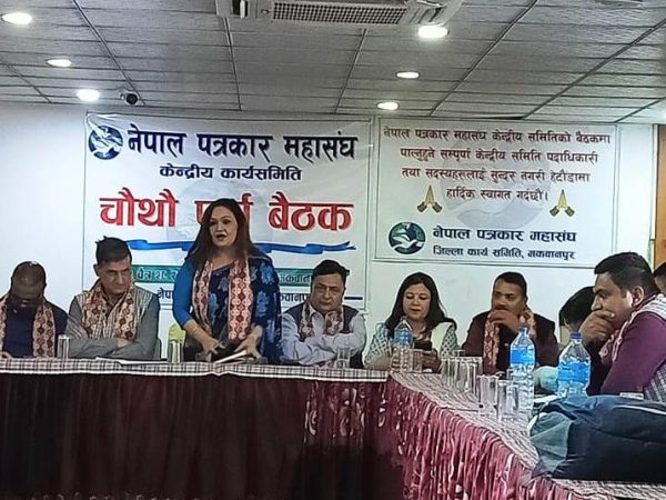 प्रेसमाथि अंकुश लगाउने सरकारी निर्णयविरुद्ध पत्रकार महासंघ आन्दोलित