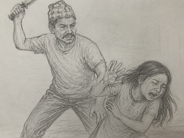 मामाद्वारा भान्जीमाथि खुकुरी प्रहार