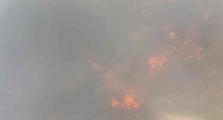 आगलागी हुँदा एक घर जलेर नष्ट 