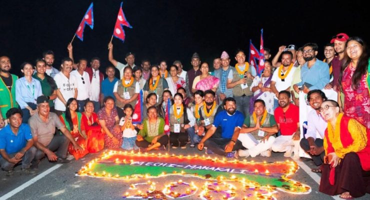 सुरु भयो  ‘मेची–महाकाली राष्ट्रिय उद्धार यात्रा’