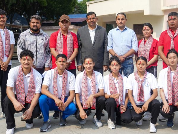 क्योरुगी तेक्वान्दो टोली मंगोलिया जाँदै 