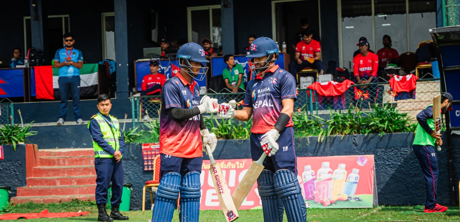 विश्वकप लिग–२:  नेपालले टस जितेर ब्याटिङ गर्दै, विनोद भण्डारीको पुनरागमन