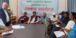 कोशी प्रदेश स्तरीय राष्ट्रपति रनिङ शिल्डको तयारी पूरा   