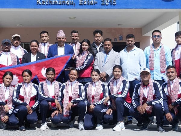 एसियाली फेन्सिङ खेलमा भाग लिन नेपाली टोली भारत जाँदै 