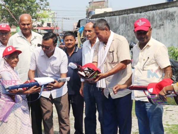 बढ्दो गर्मीमा रेडक्रसको सचेतना र राहत