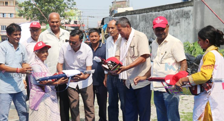 बढ्दो गर्मीमा रेडक्रसको सचेतना र राहत