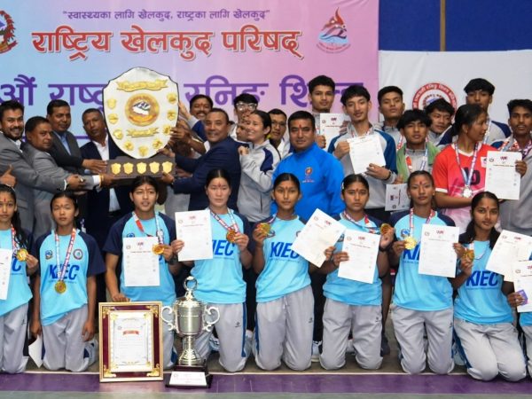 बागमतीलाई राष्ट्रपति रनिङ शिल्डको उपाधि