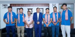 नेपाली बास्केटबल टोली चीन प्रस्थान 
