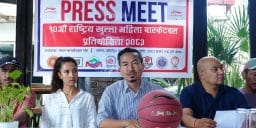 राष्ट्रिय खुला महिला बास्केटबल असार पहिलो सातादेखि