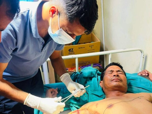  बाघको आक्रमणबाट एक जना घाइते