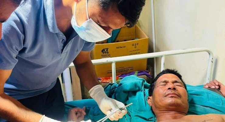  बाघको आक्रमणबाट एक जना घाइते