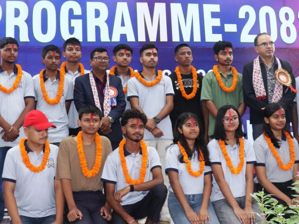 कान्तिपुर कलेजमा नयाँ विद्यार्थीको स्वागत