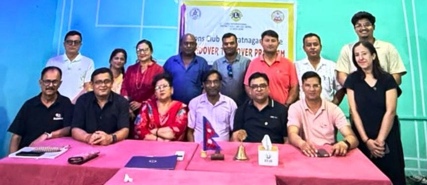 लायन्स क्लब अफ विराटनगर एक्टिभको अध्यक्षमा अनिल बराल