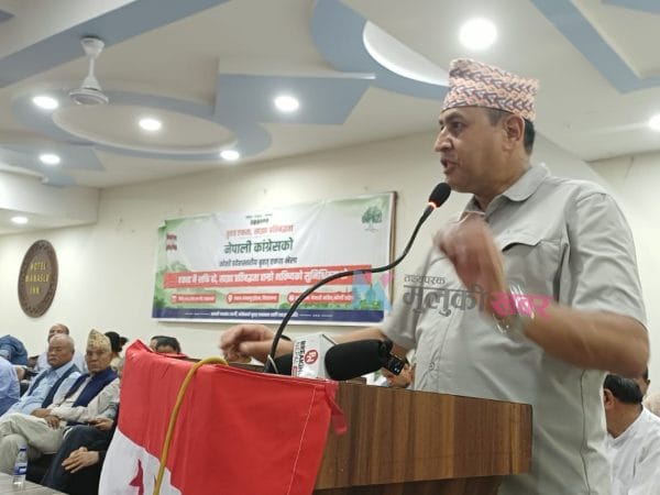एकताबद्ध नभए काँग्रेसले लज्जास्पद हार बेहोर्नुपर्छ: रामहरि खतिवडा 