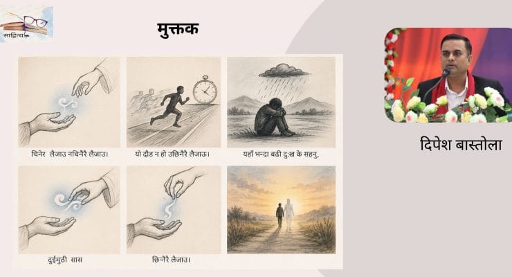 मुक्तक: दुई मुठी सास
