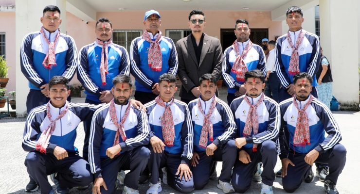 पुरुष कबड्डी टोली भारत जाँदै
