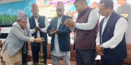 मन्त्रीहरू भाषण सकेर बाहिरिएपछि खेलकुद सरोकारवाला आक्रोशित