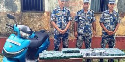 विराटनगरमा ठुलो परिमाणमा प्रतिबन्धित औषधिसहित स्कुटर बरामद 