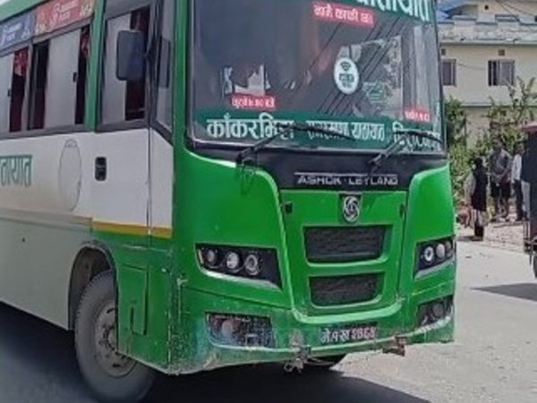 बसको ठक्करबाट पैदल यात्रीको मृत्यु