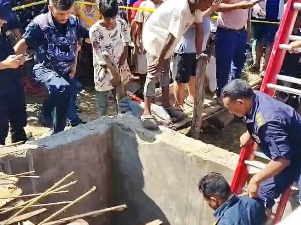 बाँकेको कोहलपुरमा सेप्टी ट्यांकी भत्किँदा तीन मजदुरको मृत्यु