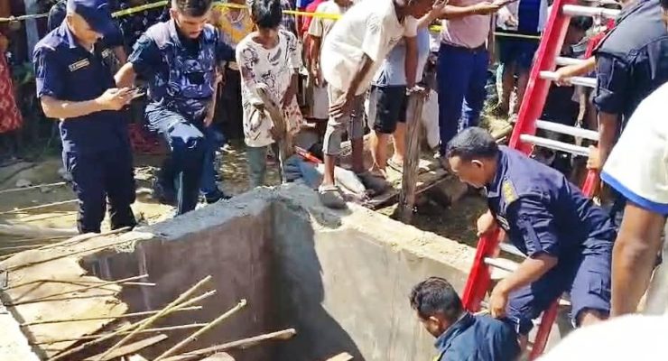 बाँकेको कोहलपुरमा सेप्टी ट्यांकी भत्किँदा तीन मजदुरको मृत्यु