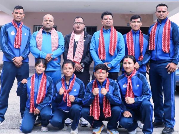 २० औँ एसियाली खेलकुद: नेपाली बक्सिङ टोली वैदेशिक प्रशिक्षणका लागि भारत प्रस्थान    