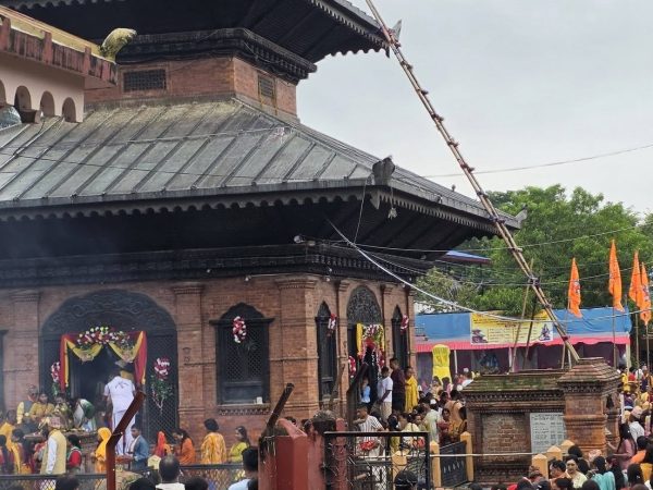 साउनको तेस्रो सोमबार अर्जुनधारा धाममा ४० हजारभन्दा बढीले गरे जलार्पण