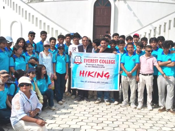 एभरेष्ट स्कुलको हाइकिङः प्रकृति र एकताको खुला पाठशाला
