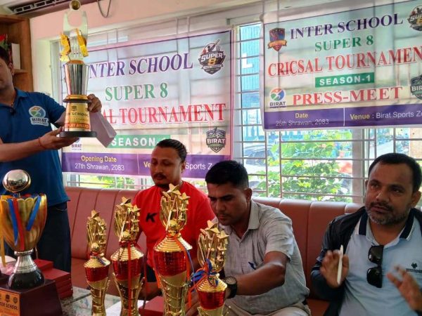 विराटनगरमा विद्यालय स्तरीय क्रिकसल प्रतियोगिता हुँदै 