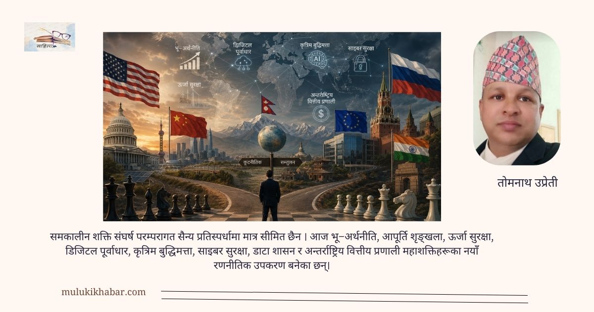 भूराजनीतिक शक्ति संघर्षमा साना राष्ट्रहरूको भविष्य