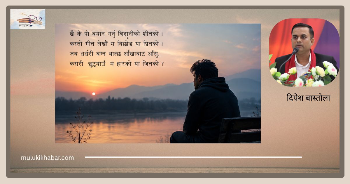 आँसुको रङ 