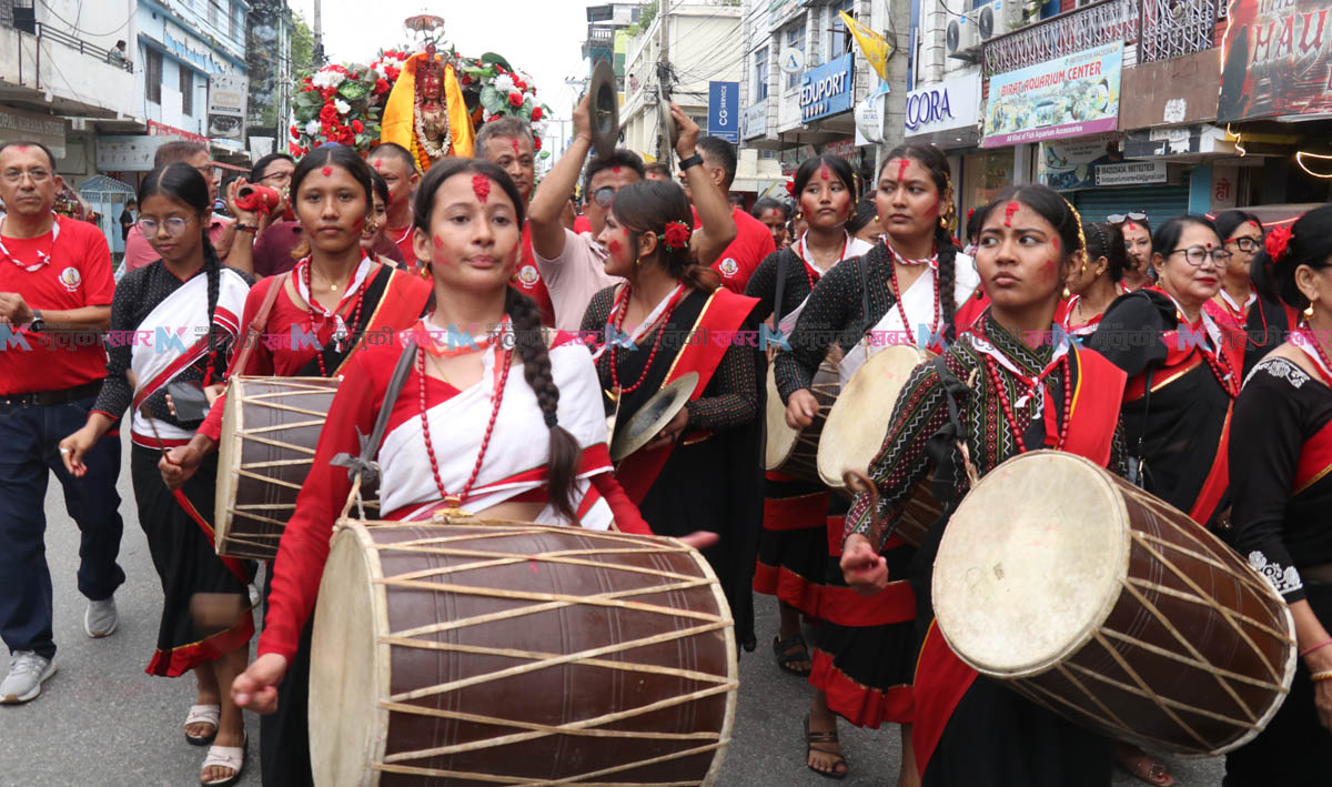 विराटनगरमा धूमधामका साथ भीमसेन जात्रा मनाइयो (फोटो फिचर)