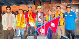  एसिया ट्रेलमा सहभागी हुने टोली भियतनाम प्रस्थान