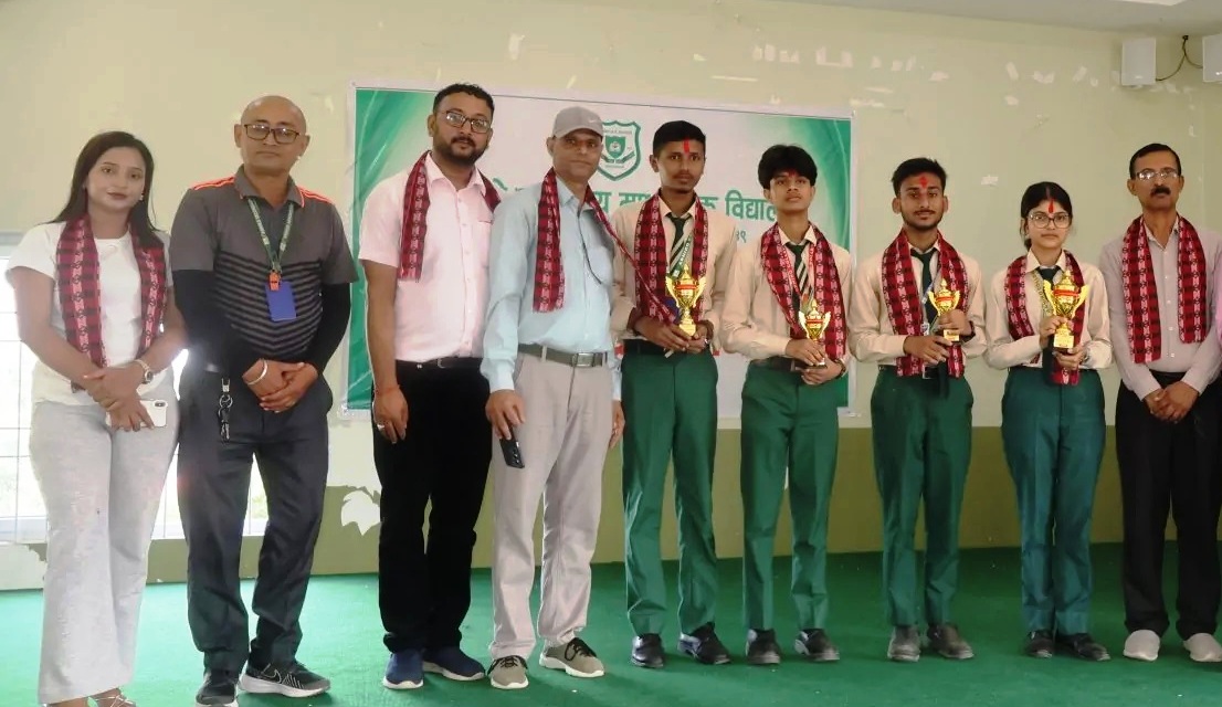वादविवाद प्रतियोगितामा समीक्षा पौडेल प्रथम