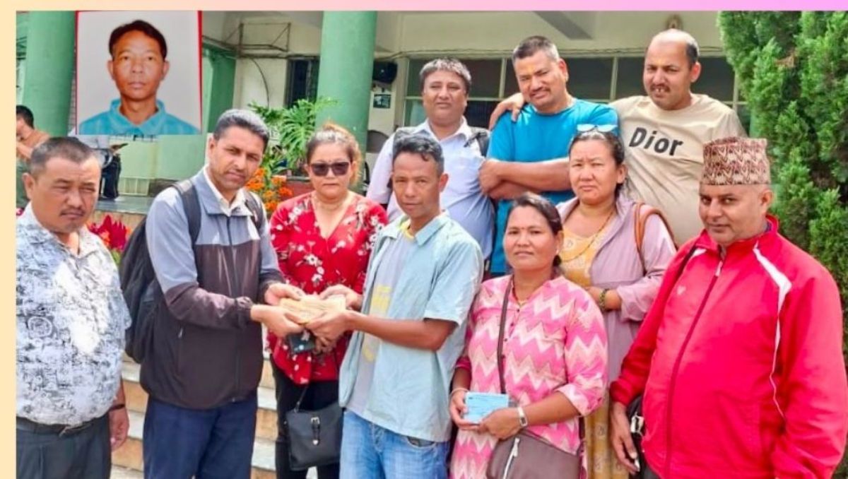 मुटुको उपचार गराइरहेका टेम्पो चालक तामाङलाई मजदुर संगठनको सहयोग
