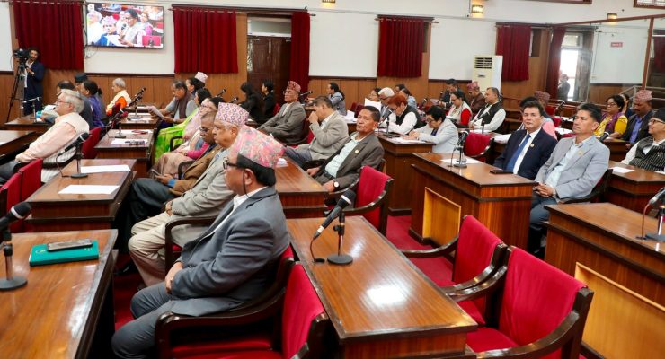 राष्ट्रियसभाबाट भोटेकोशी बाढीबारे विशेष प्रस्ताव पारित
