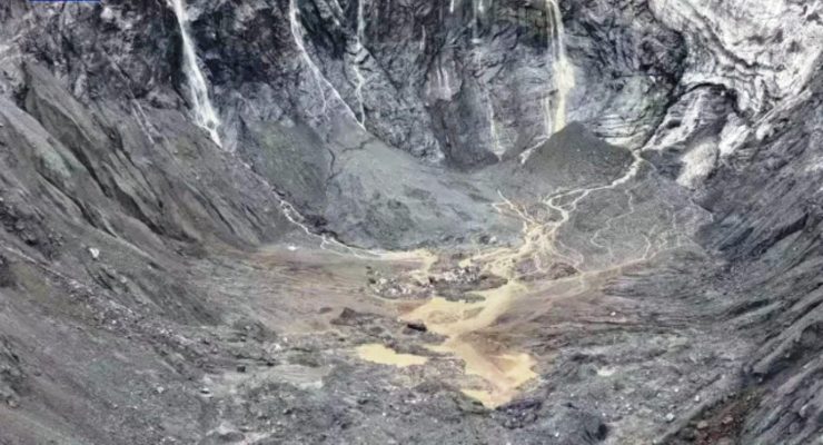 छोचेन खोलाको ताल आसपास हिमनदी खस्ने जोखिम कायमै