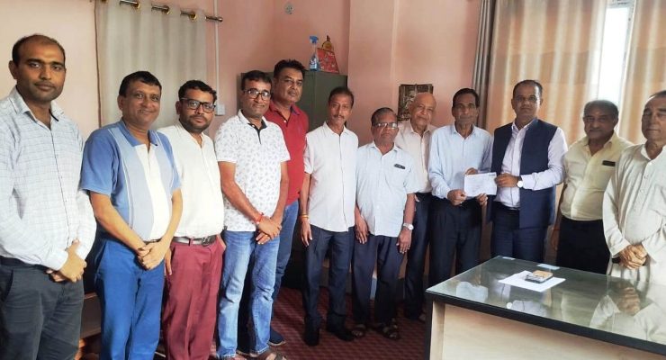 बाढी पीडितका लागि तेरापन्थी समाजद्वारा ५ लाख सहयोग