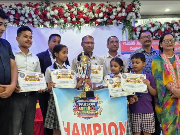 स्पेलिङ प्रतियोगितामा हेरिटेज इन्टरनेशनल च्याम्पियन