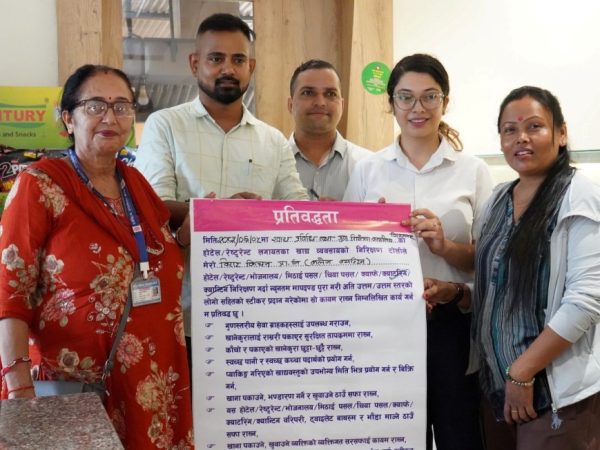 विराट किचनले पायो खाद्य स्वच्छतामा ‘क’ श्रेणी