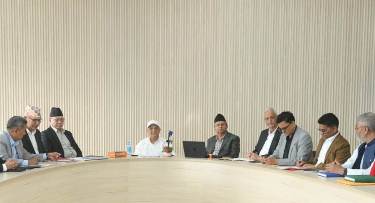 एमाले सचिवालय बैठक सकियो, राष्ट्रिय प्रतिनिधि परिषद् बैठक बोलाउने निर्णय