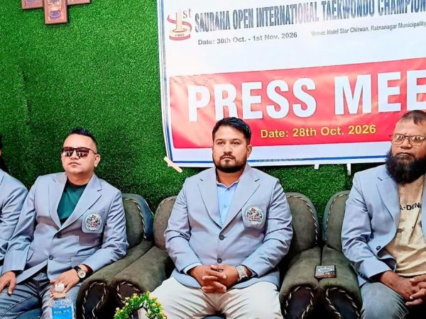 सौराहामा पहिलो अन्तर्राष्ट्रिय खुला तेक्वान्दो च्याम्पियनसिप हुने
