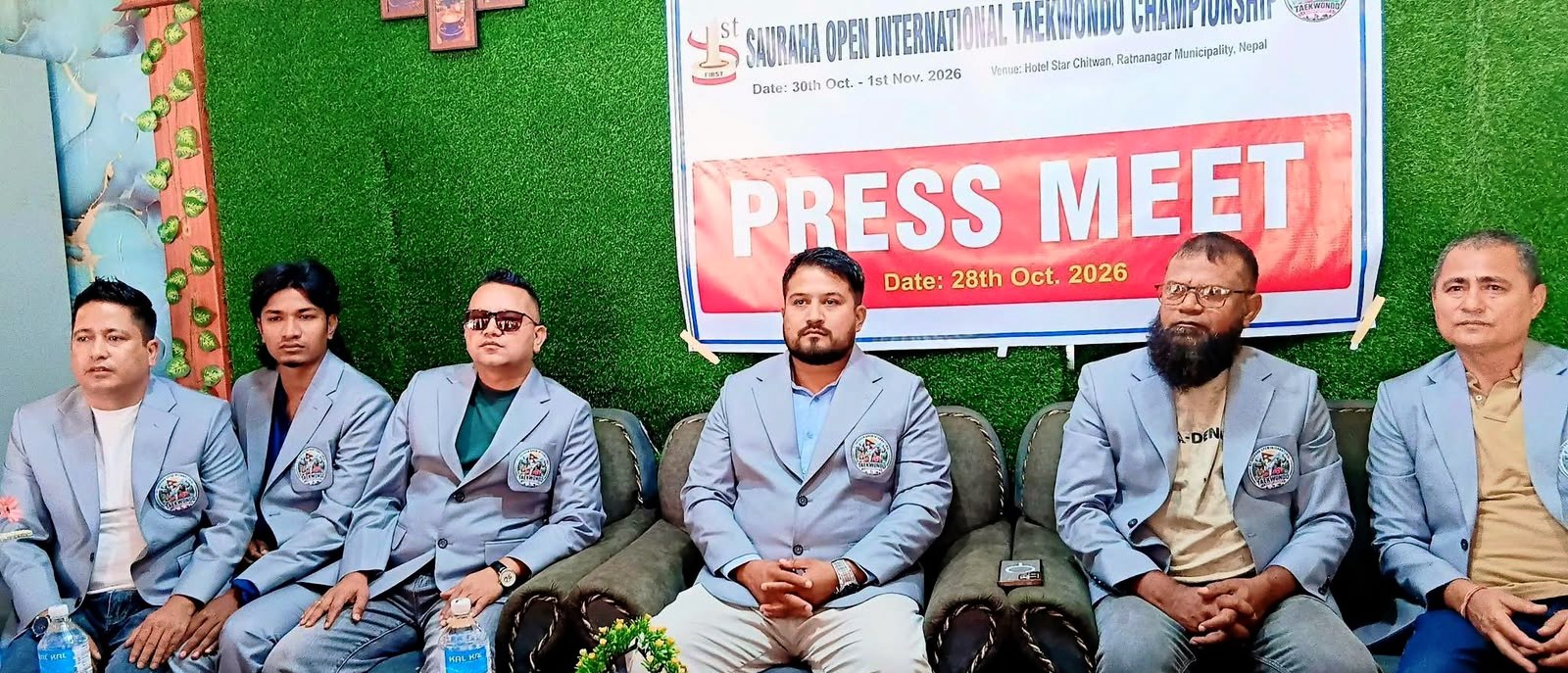 सौराहामा पहिलो अन्तर्राष्ट्रिय खुला तेक्वान्दो च्याम्पियनसिप हुने