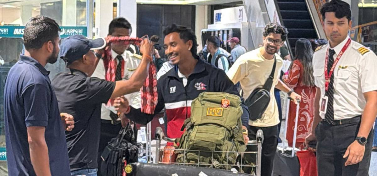 एसियाली खेलकुदबाट नेपाली क्रिकेट टोली स्वदेश फर्कियो
