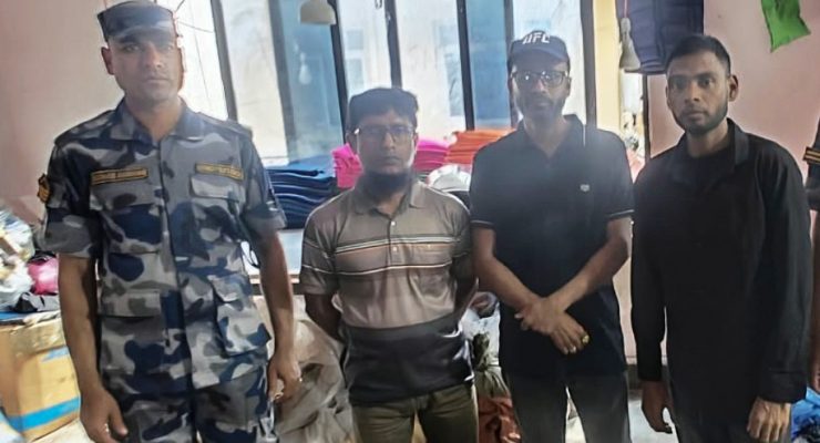 अवैध रूपमा नेपाल प्रवेश गरेका १० विदेशी नागरिक काठमाडौंमा पक्राउ
